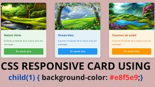 Create a STUNNING Responsive Card Design in 2024 NOW!