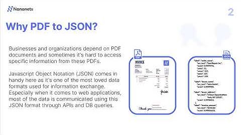 PDF to JSON
