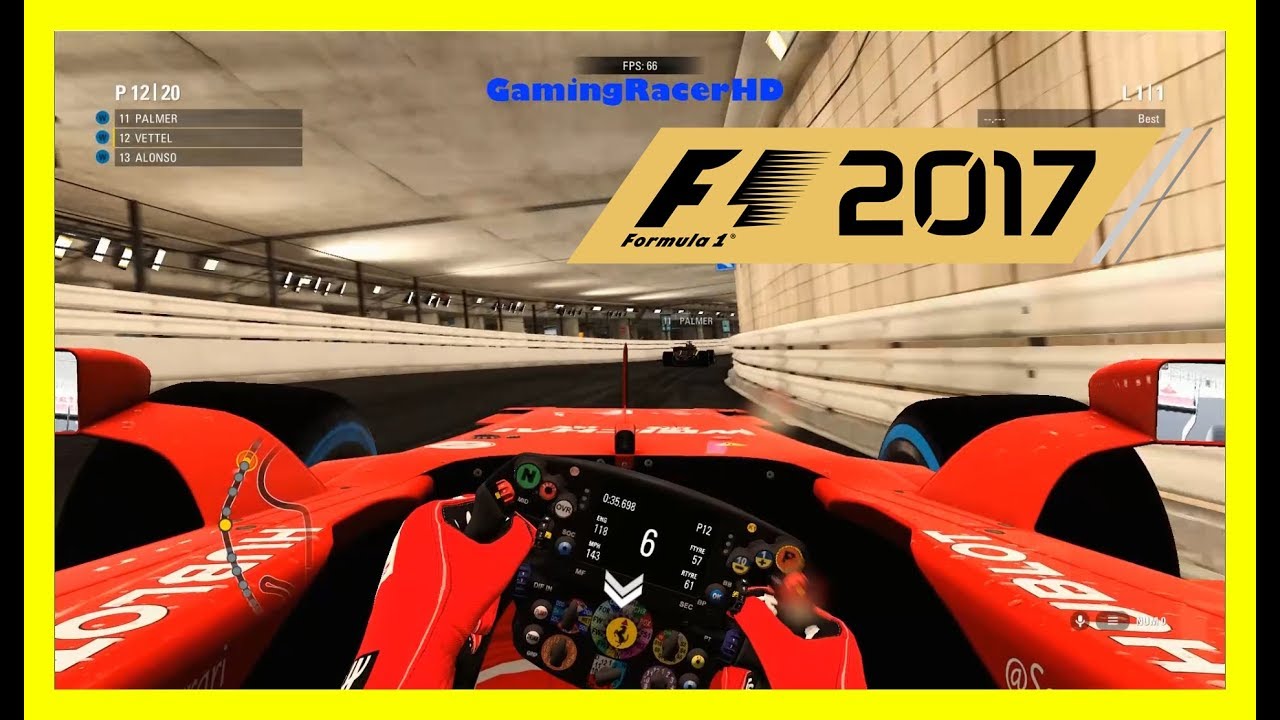 F1 2017 - Graphics Benchmark - High Settings [1080p 60FPS]