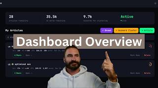 SirWritesALot Dashboard Overview: How to Manage Your SEO Content Workflow