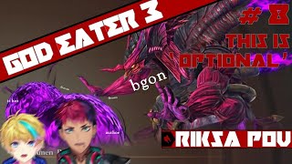 (GOD EATER 3) Masih nyangkut di optional【NIJISANJI ID】