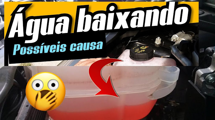 COMO RESOLVER problema da água do carro baixar sem vazamento.