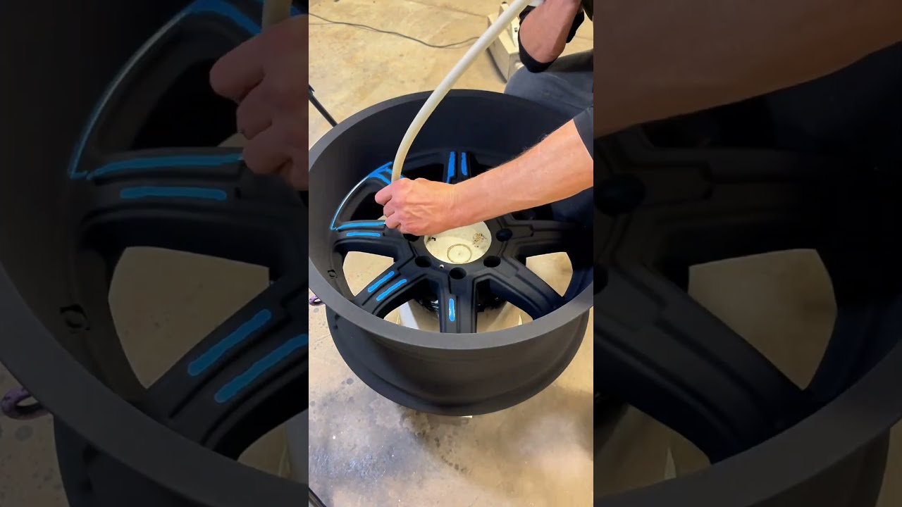 These Wheels Cost 400 Each To Two Tone Powder Coat Er