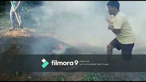 Trench Earth Mound Method of biochar production