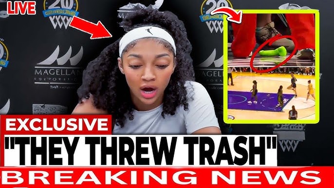 EXCLUSIVE: Angel Reese CRIES After FANS PELT Her With GARBAGE –  HEARTBREAKING Moment! - YouTube