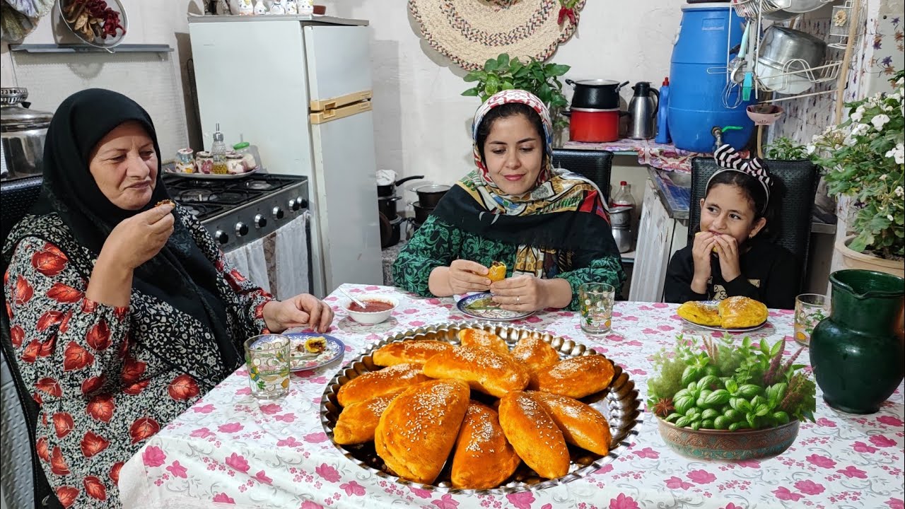 Village Life in Iran’s Mountains | Traditional Cooking & Daily Life