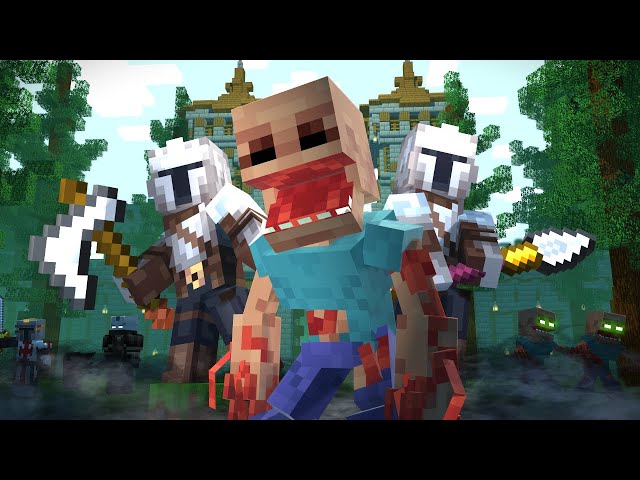 One Of Us 🎵 - Medieval Fantasy Parasites Outbreak [Minecraft/Song/Animation/MV] class=