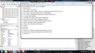 Delphi Array 2 Dimensi Kelompok 2