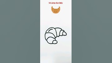 How to Draw croissant