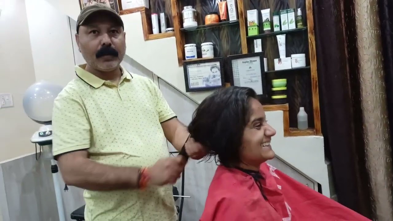 Hair Cutting transformation Vlog 💇// Vlog//