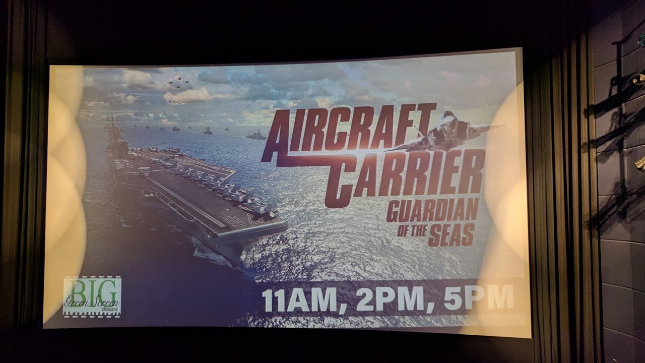 John & I review the IMAX film Aircraft Carrier Guardian Of The Sea ...