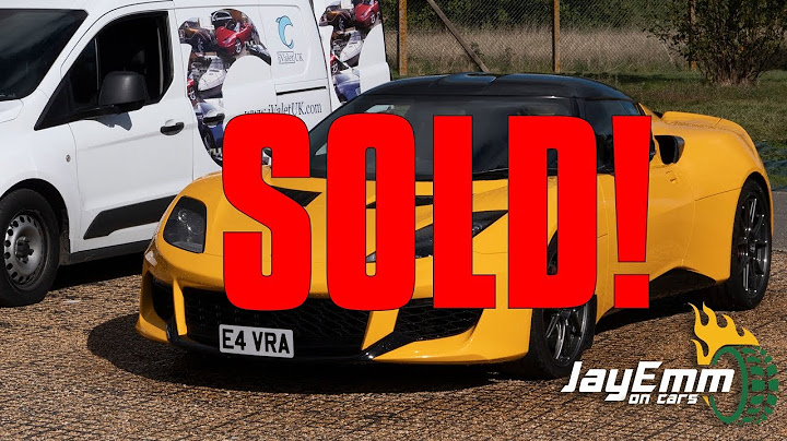 I've Sold My Lotus Evora. Here's Why.