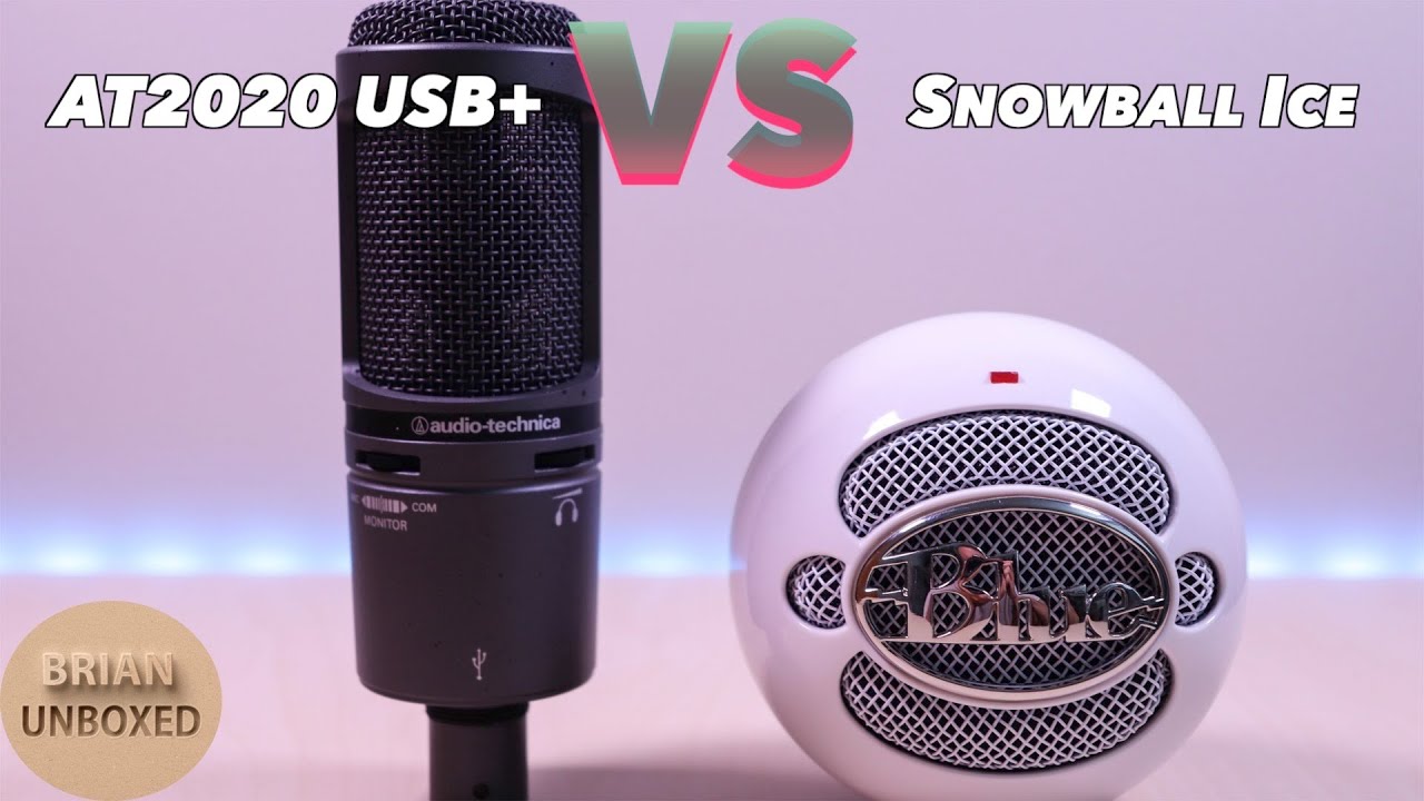 Blue Snowball Ice vs AT2020 USB+ Can a 50 microphone compete with a