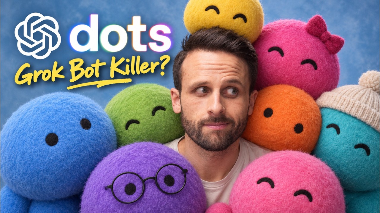 OpenAI Just Released Dots (An Insanely Easy AI Agent)