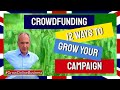 Crowdfunding Investing | 12 Ways to Grow Your Crowdfunding Campaign  | Crowdfunding UK Equity