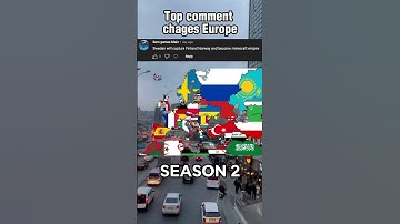 Top comment chages Europe #shorts #viral #video #subscribe #europe #map #mapping