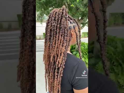 Crochet Butterfly Calif locs | @ absolutebraids