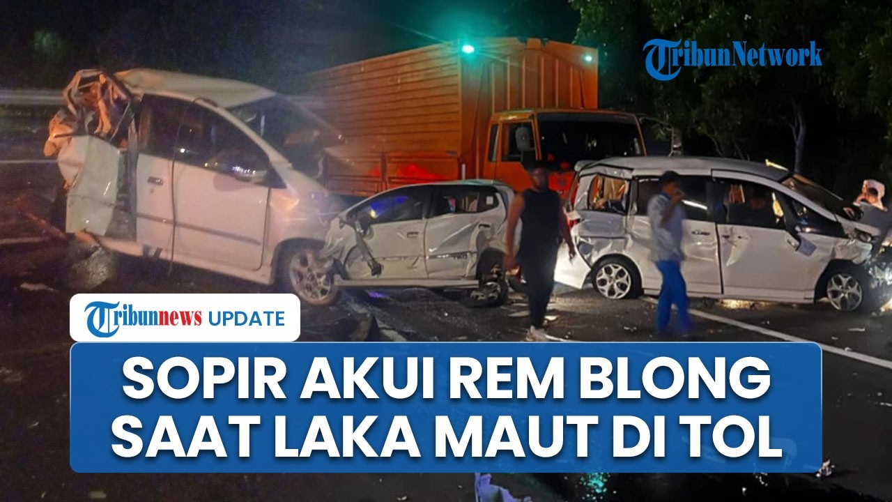 Pengakuan Sopir Truk saat Laka 9 Kendaraan di Tol Cipularang yang Tewaskan 2 Orang: Rem Blong