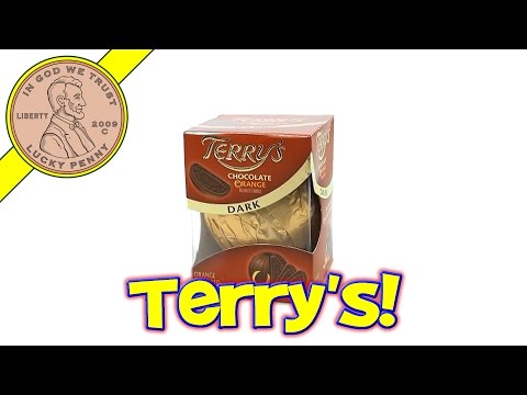 Terry's Chocolate Orange, Orange Flavored Dark Chocolate, 5.53oz Box