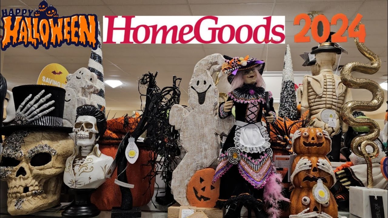 HOMEGOODS HALLOWEEN DECORATIONS 2024 YouTube