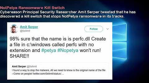 How to Protect Yourself From A NotPetya Ransomware
