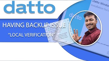 Datto - Local verification #datto