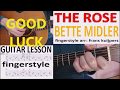 Bette Midler - The Rose - Piano Tutorial + SHEETS - YouTube