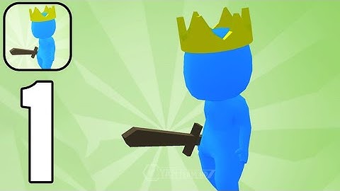 Crowd Conflict - Gameplay Walkthrough Part 1 Defeat Enemy Troops (Android,iOS)