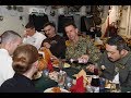 CNO and MCPON celebrate Thanksgiving aboard USS Harry S. Truman