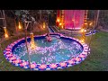 Girl Living Off The Grid, Build The Most Beautiful Round Swimming Pool in Backyard