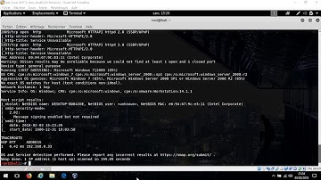 Using Nmap to find open ports