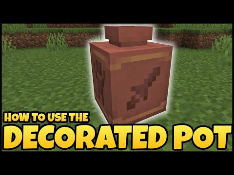 How To Use Decorated Pot In Minecraft