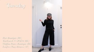 My Winter Workwear Lookbook Joyce Wong