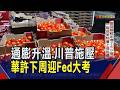 美5月CPI飆3年高 番茄年漲4成變物價指標! Fed新掌門下周迎來首場利率決策會議 降息夢碎? 德銀推演未來3場景｜非凡財經新聞｜20260611