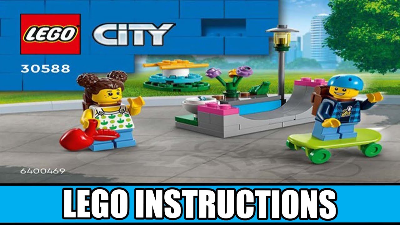 City - Kids' Playground LEGO instructions