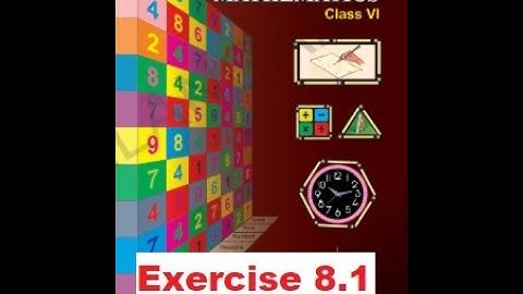 6th Class Exercise 8.1 (Data Handling)