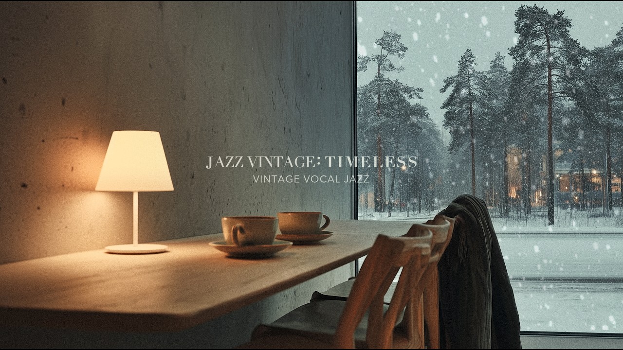 [Playlist] Глубокая ночь на исходе зимы, тихие часы под мягким светом | JazzVintage · Cozy Notes