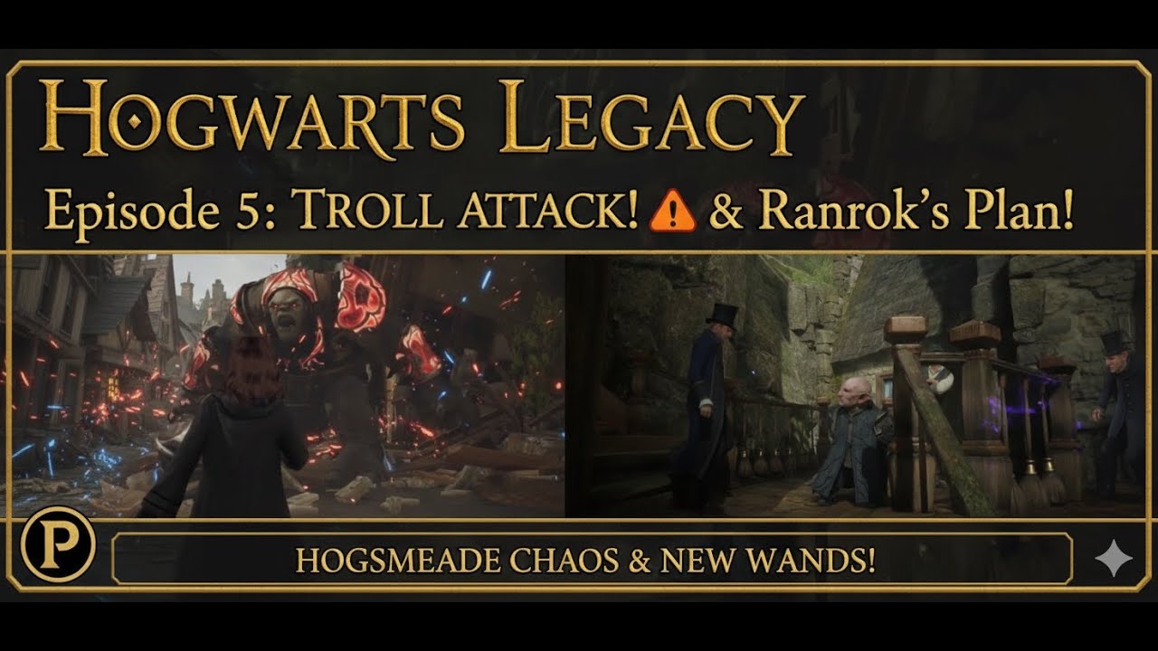 Hogwarts Legacy: The Wand Ceremony & The Giant Attack! (Ranrok Boss Reveal)