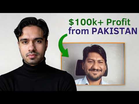 He Made $100K+ Selling AI from Pakistan (Student Interview) — thumbnail