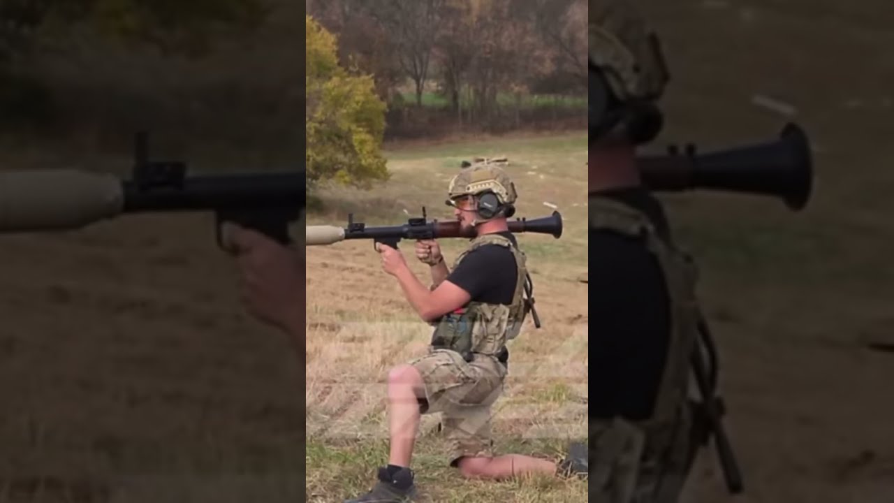RPG Explodes Military Army Gun Shooting Viral