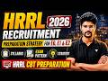 HRRL Recruitment 2026 | Preparation Strategy for E0, E1 &amp; E2 | Syllabus, Exam Pattern &amp; Strategy