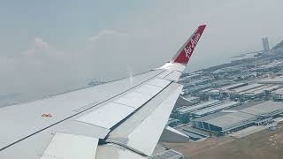 AirAsia AK6415 Penang- Johor Bahru (take off)