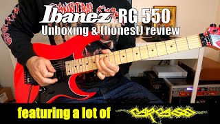 Ibanez RG550 - Unboxing & Review + Giveaway Challenge!