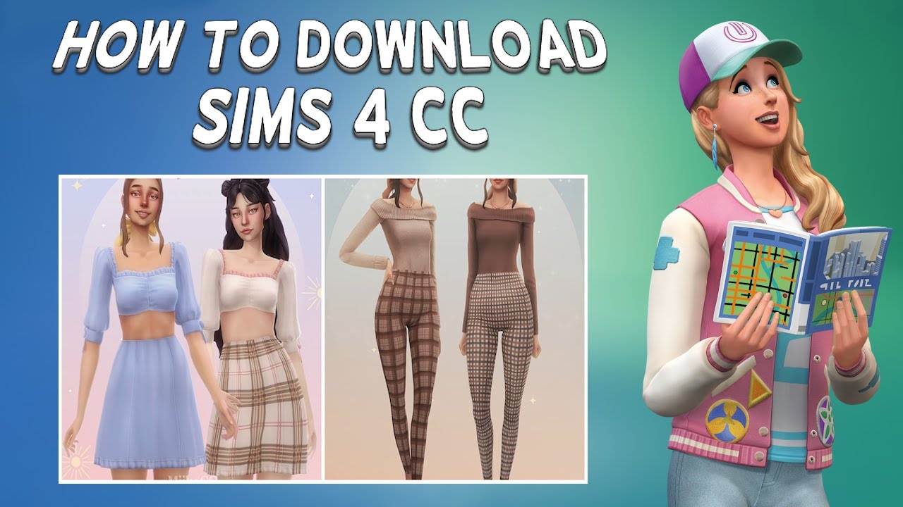 How To Download Sims 4 CC (Custom Content) | Tutorial - YouTube