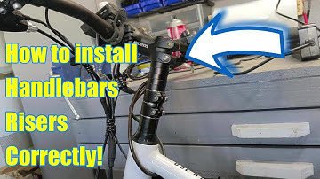 How to install Bicycle handlebars risers Correctly on a Chinese Bicycle #macwheel macmission 100