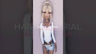 Face framing updo tut 🫧 #dti #roblox #dresstoimpress