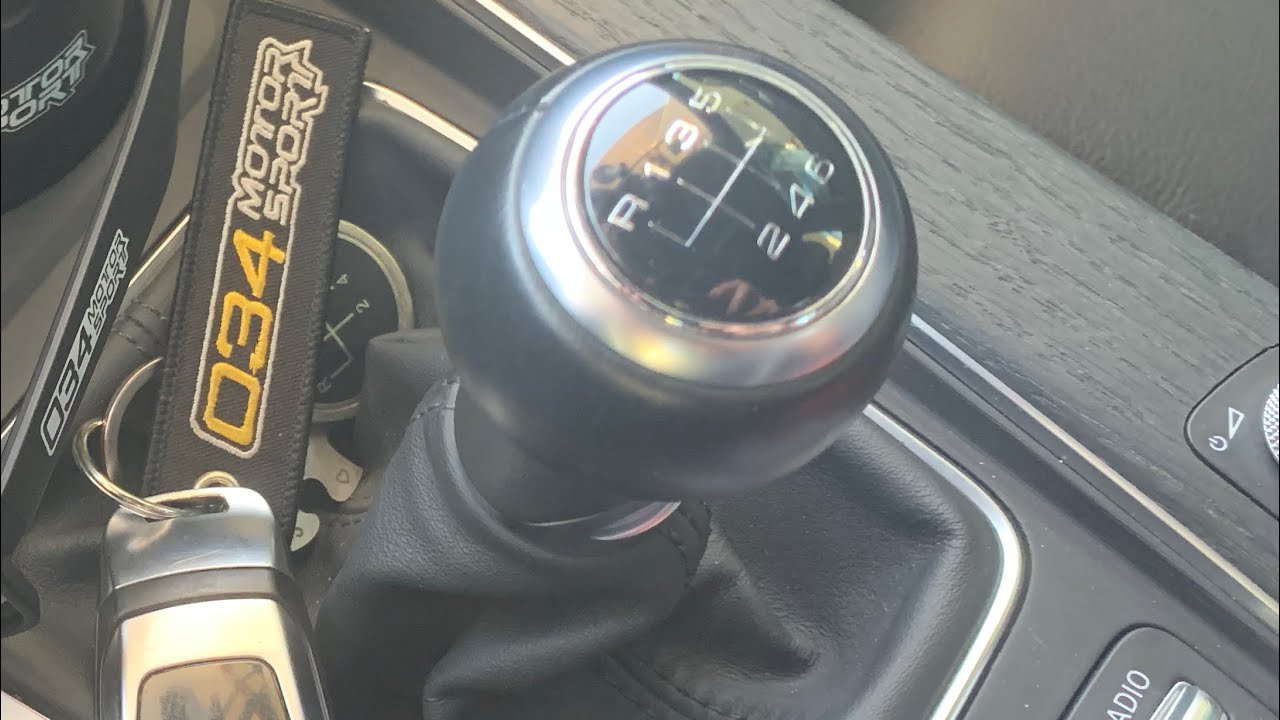 Audi A4 B9 Short Throw Shifter and Cross-rod upgrade by JH Motorsports