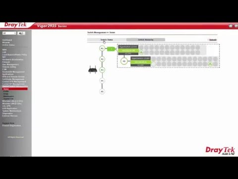 DrayTek Central Switch Management