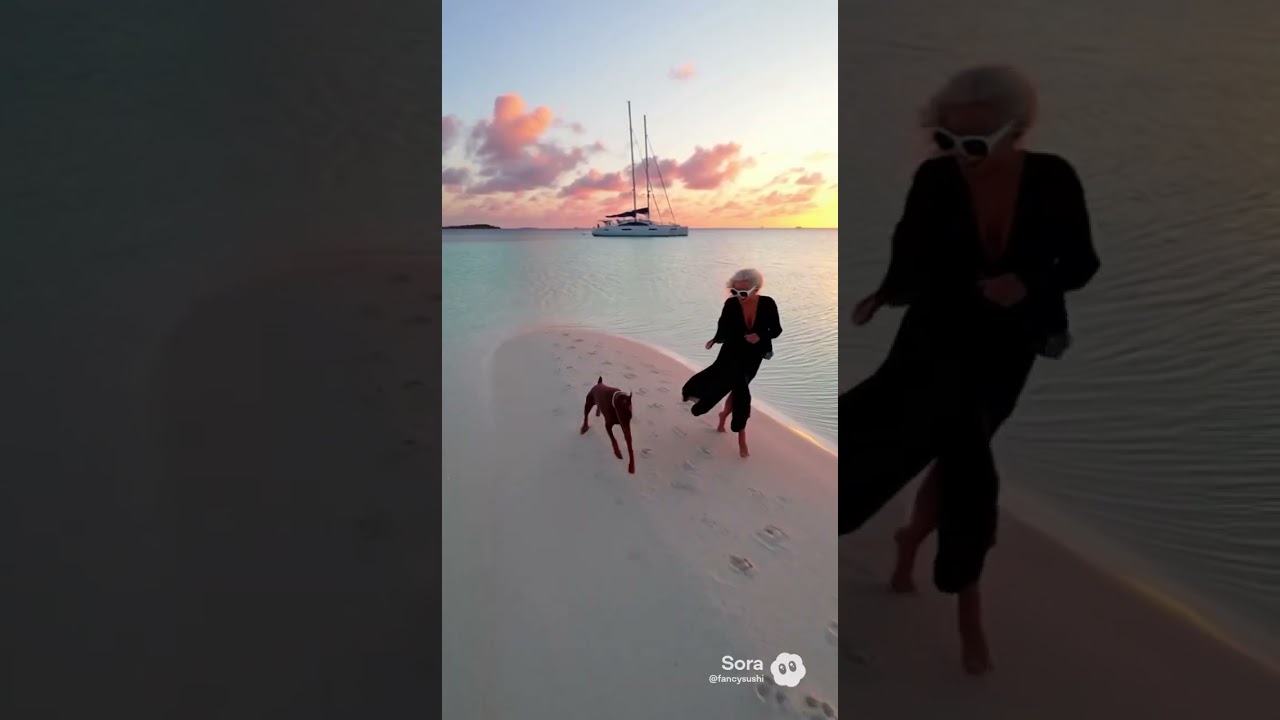 All I want for Christmas… #bahamas #doberman #love #beach #happy #christmas #sora #bluechristmas