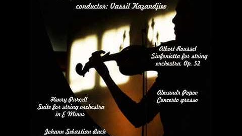 Henry Purcell: Suite for String Orchestra in E minor